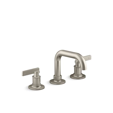 Kohler Widespread Bathroom Sink Faucet 1.2 GPM in Vibrant Brushed Nickel 35908-4-BN